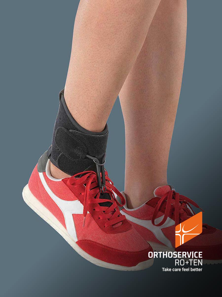 Ortoze krītošai pēdai AFFIX ar basas kājās opciju