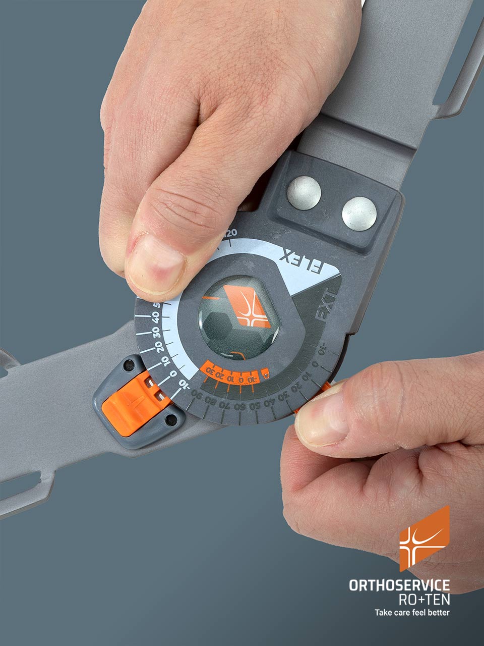 Pēcoperācijas kustību diapazona ceļa ortoze GO Up Basic