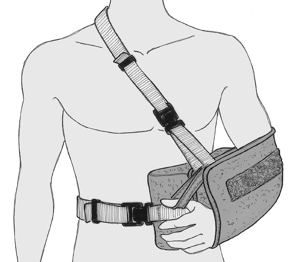 Pleca locītavas fiksators 10˚ abdukcijā PLUSTYLE 300